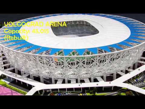 world cup 2018 stadiums - стадионы чемпионата мира 2018 в России - მსოფლიო 2018 სტადიონები